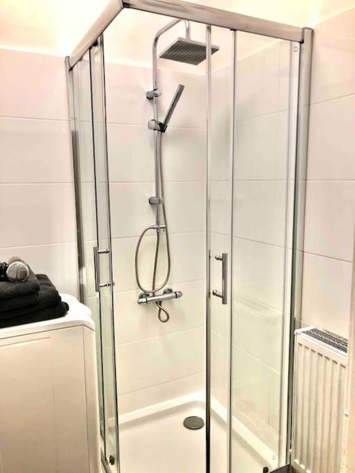 Schoenes City-Apartment Im Zentrum Mit Balkon Hof  Dış mekan fotoğraf